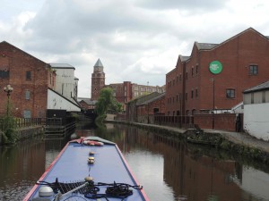 Wharfs at Wigan on the Leedsand Liverpool