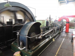 500hp single cylinder steam engine Queen St. Mill, Burnley