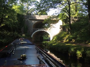 Doyble arch bridge, Leeds and Liverpool Canal 