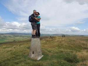 a new statue honouring Canadian trekkers above Skipton