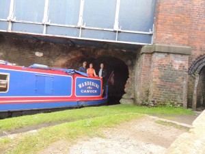 the end of the Huddersfield locks, all 74!