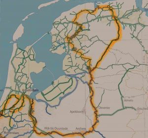 the journey with friends in the Netherlands